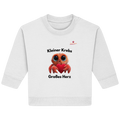 Kleiner Krebs - Großes Herz - Baby Organic Sweatshirt
