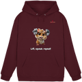 Lift, squeak, repeat! – Hamster  - Basic Unisex Hoodie