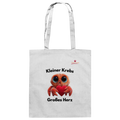 Kleiner Krebs - Großes Herz - Baumwolltasche