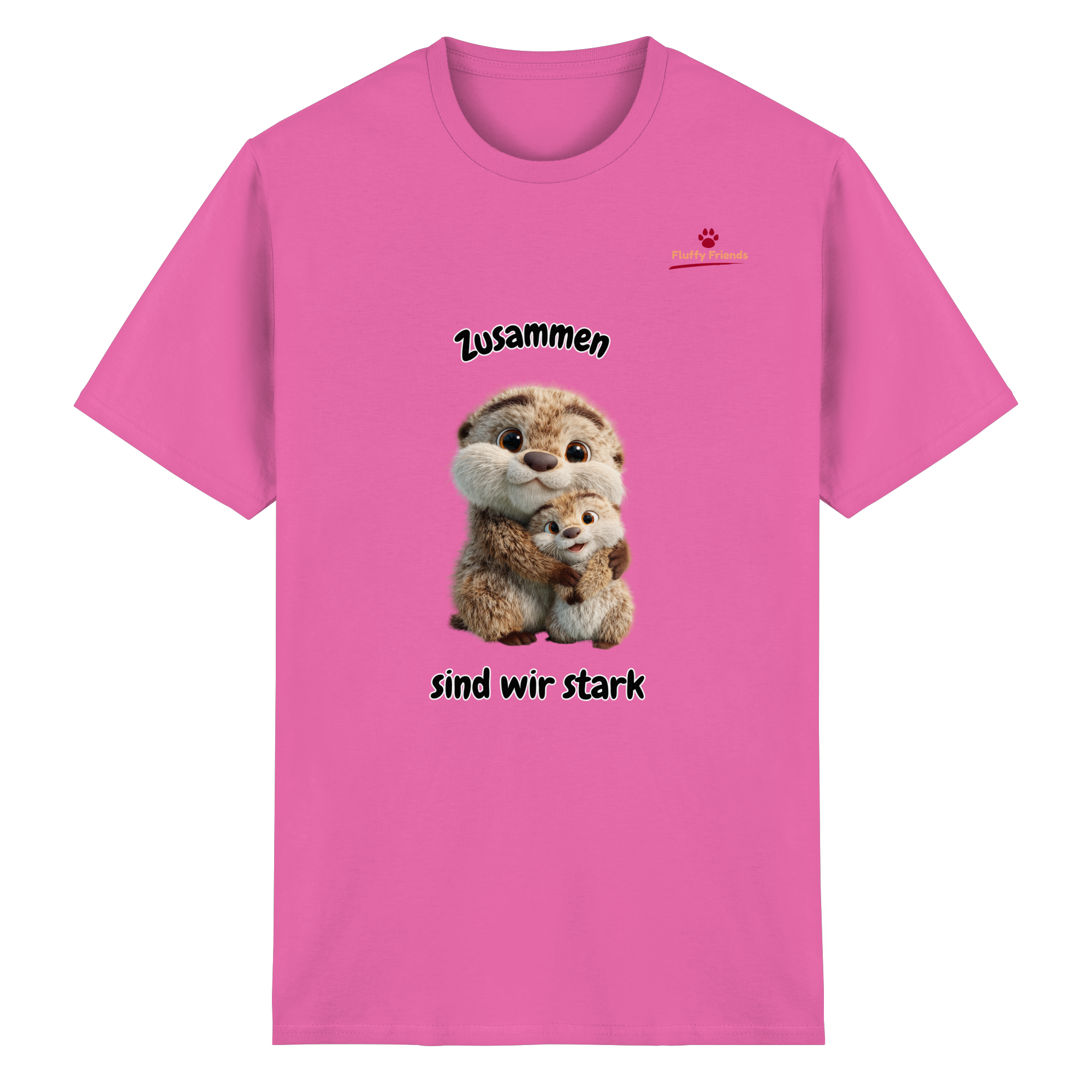 Zusammen sind wir stark - Otter - Heavy Cotton T-Shirt