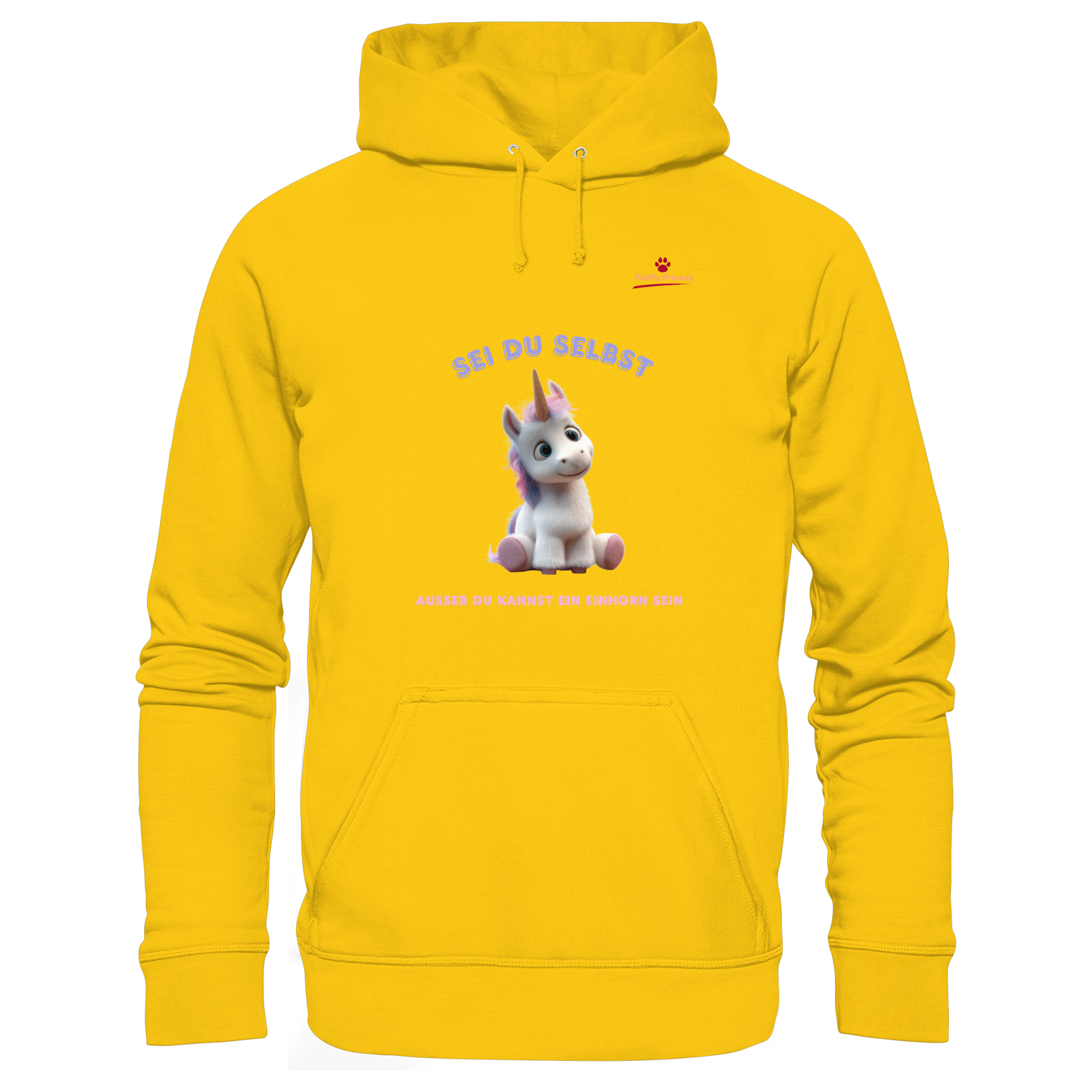 Sei du selbst – Einhorn  - Kids Premium Hoodie