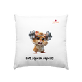 Lift, squeak, repeat! – Hamster  - Kissen 40x40cm