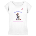 Sei du selbst – Einhorn  - Womens Extended Shoulder T-Shirt