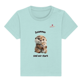 Zusammen sind wir stark - Otter - Baby Organic Shirt