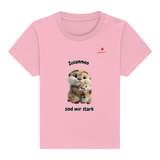 Zusammen sind wir stark - Otter - Baby Organic Shirt
