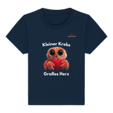 Kleiner Krebs - Großes Herz - Baby Organic Shirt