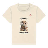 Zusammen sind wir stark - Otter - Baby Organic Shirt