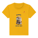 Zusammen sind wir stark - Otter - Baby Organic Shirt