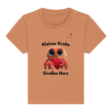 Kleiner Krebs - Großes Herz - Baby Organic Shirt