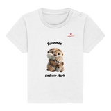 Zusammen sind wir stark - Otter - Baby Organic Shirt