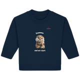 Zusammen sind wir stark - Otter - Baby Organic Sweatshirt