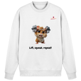 Lift, squeak, repeat! – Hamster  - Basic Sweatshirt