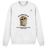 Eule- Ich höre dir zu - aber speichere es unter "irrelevant" - Basic Sweatshirt