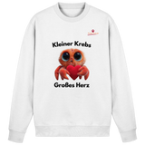 Kleiner Krebs - Großes Herz - Basic Sweatshirt