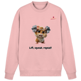Lift, squeak, repeat! – Hamster  - Basic Sweatshirt