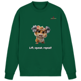 Lift, squeak, repeat! – Hamster  - Basic Sweatshirt