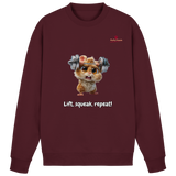 Lift, squeak, repeat! – Hamster  - Basic Sweatshirt