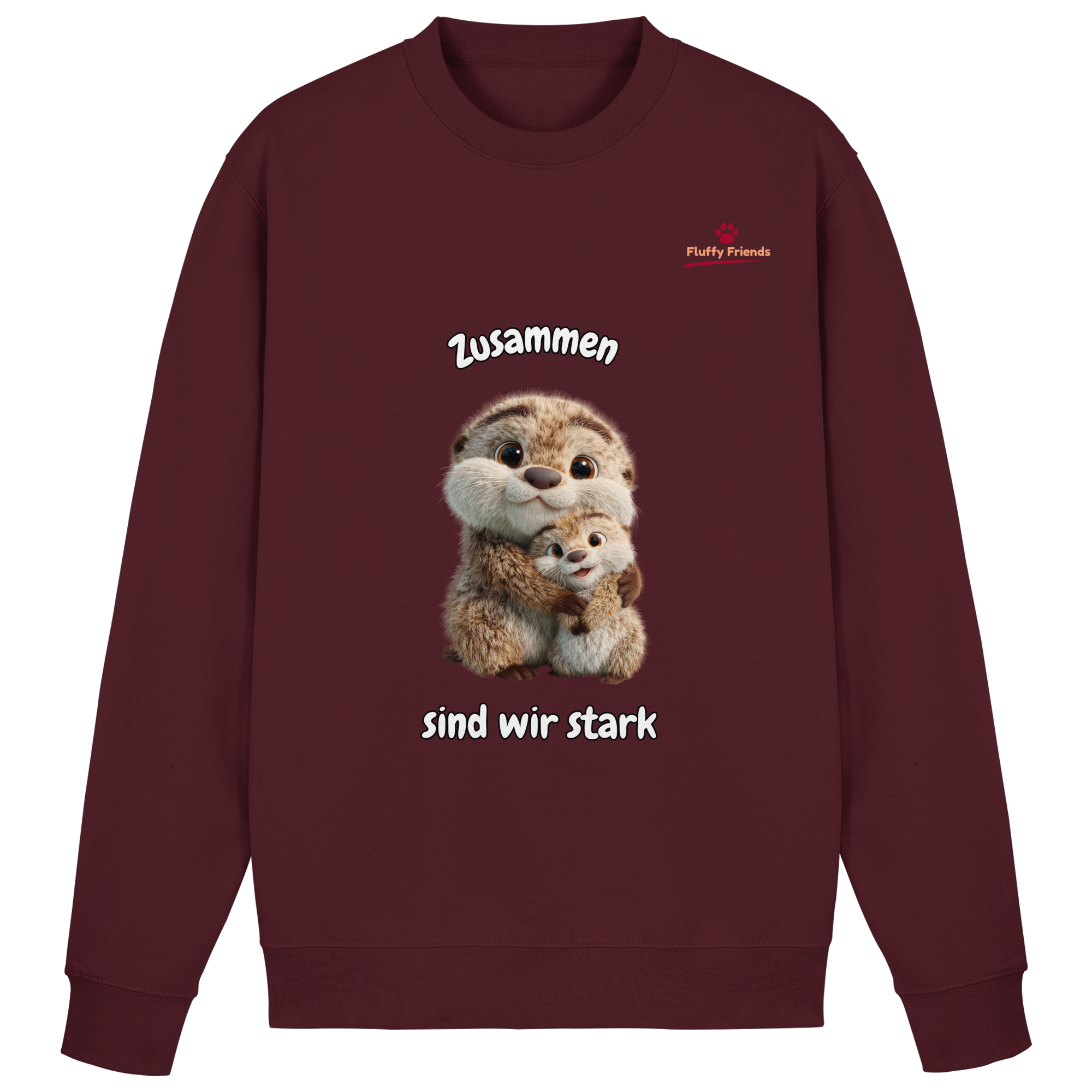 Zusammen sind wir stark - Otter - Basic Sweatshirt