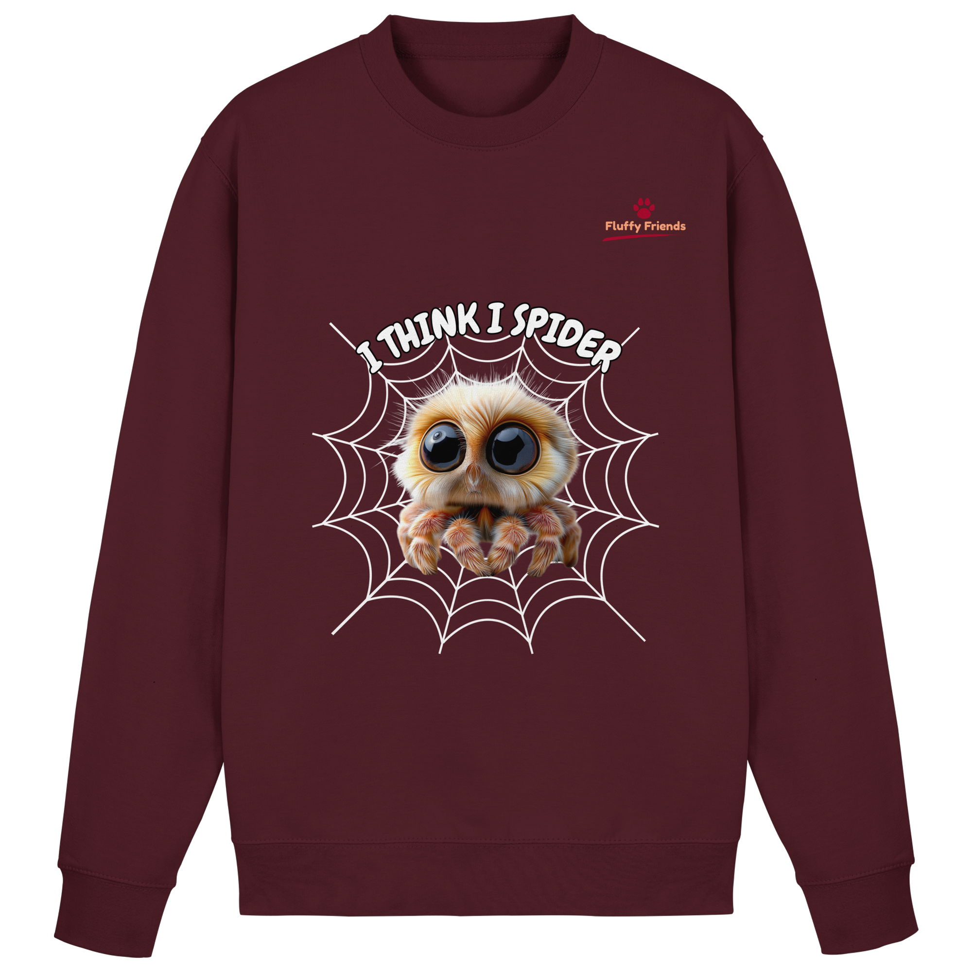 Itzy die Spinne - „I Think I Spider“ - Basic Sweatshirt