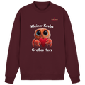 Kleiner Krebs - Großes Herz - Basic Sweatshirt