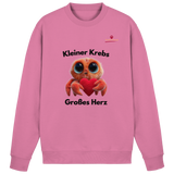 Kleiner Krebs - Großes Herz - Basic Sweatshirt