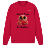 Kleiner Krebs - Großes Herz - Basic Sweatshirt