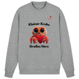 Kleiner Krebs - Großes Herz - Basic Sweatshirt