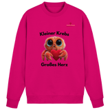 Kleiner Krebs - Großes Herz - Basic Sweatshirt