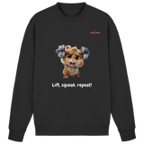 Lift, squeak, repeat! – Hamster  - Basic Sweatshirt