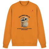 Eule- Ich höre dir zu - aber speichere es unter "irrelevant" - Basic Sweatshirt