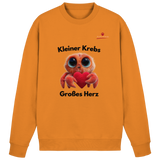 Kleiner Krebs - Großes Herz - Basic Sweatshirt