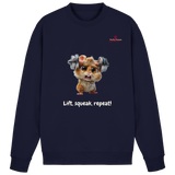 Lift, squeak, repeat! – Hamster  - Basic Sweatshirt