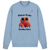Kleiner Krebs - Großes Herz - Basic Sweatshirt