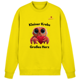 Kleiner Krebs - Großes Herz - Basic Sweatshirt