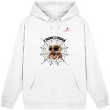 Itzy die Spinne - „I Think I Spider“ - Basic Unisex Hoodie