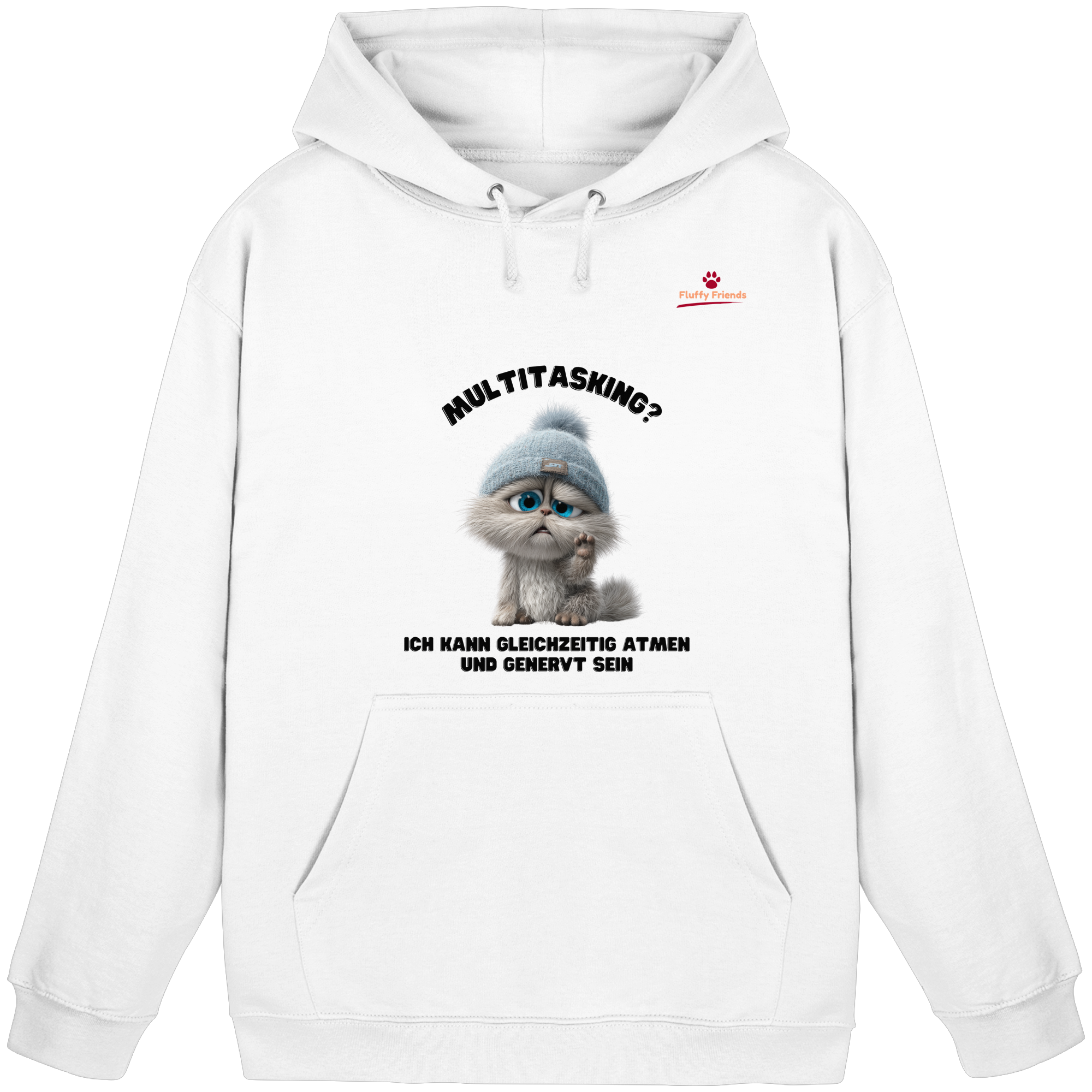 Multitasking? Ich kann gleichzeitig atmen und genervt sein - Basic Unisex Hoodie