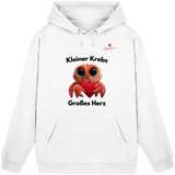Kleiner Krebs - Großes Herz - Basic Unisex Hoodie