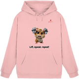 Lift, squeak, repeat! – Hamster  - Basic Unisex Hoodie