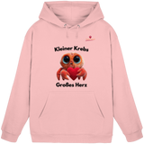 Kleiner Krebs - Großes Herz - Basic Unisex Hoodie