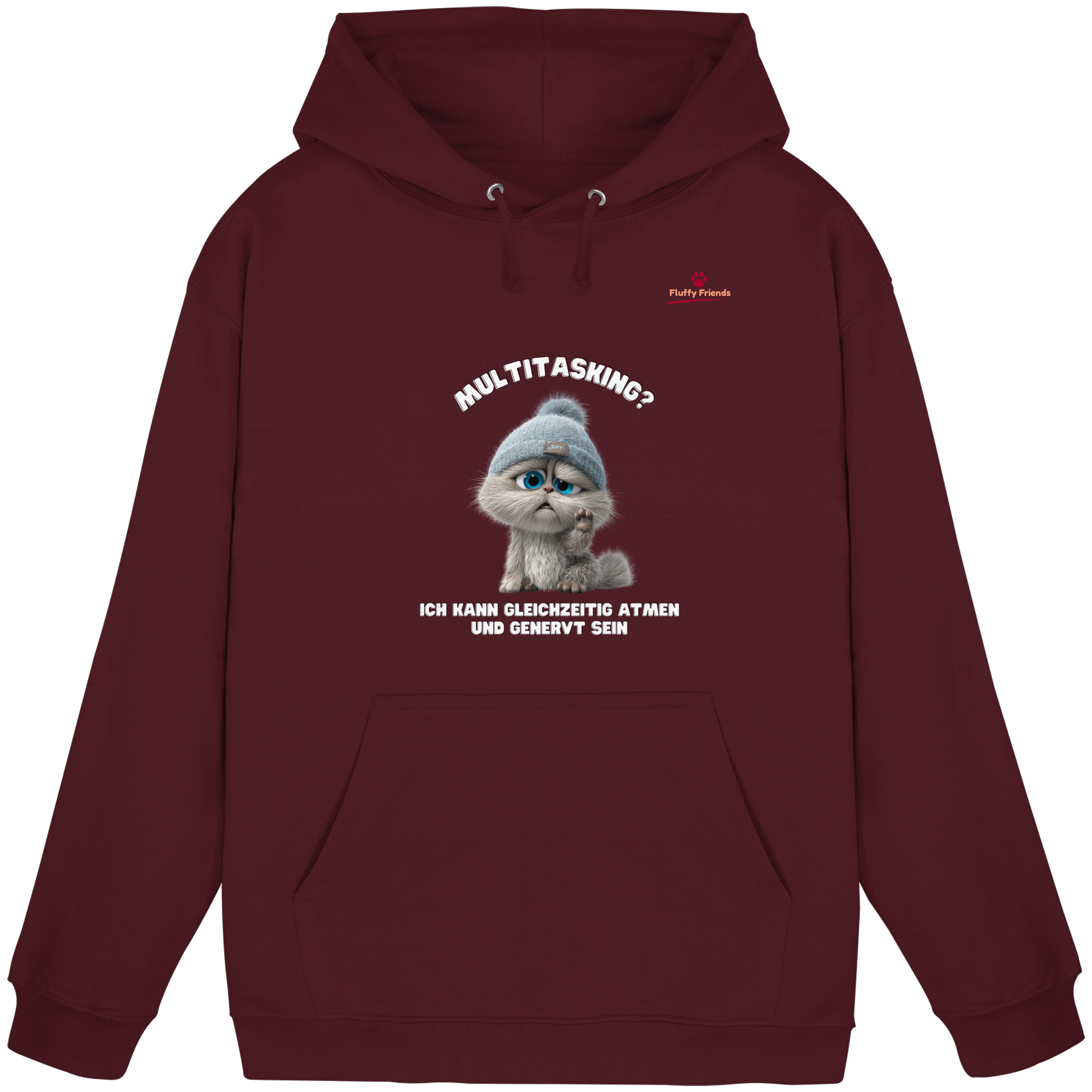 Multitasking? Ich kann gleichzeitig atmen und genervt sein - Basic Unisex Hoodie