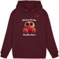 Kleiner Krebs - Großes Herz - Basic Unisex Hoodie
