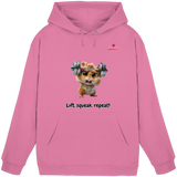 Lift, squeak, repeat! – Hamster  - Basic Unisex Hoodie