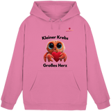 Kleiner Krebs - Großes Herz - Basic Unisex Hoodie