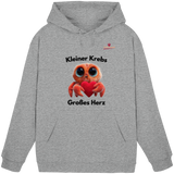 Kleiner Krebs - Großes Herz - Basic Unisex Hoodie