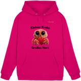 Kleiner Krebs - Großes Herz - Basic Unisex Hoodie