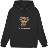 Lift, squeak, repeat! – Hamster  - Basic Unisex Hoodie