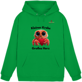 Kleiner Krebs - Großes Herz - Basic Unisex Hoodie