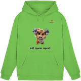 Lift, squeak, repeat! – Hamster  - Basic Unisex Hoodie