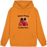 Kleiner Krebs - Großes Herz - Basic Unisex Hoodie