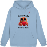 Kleiner Krebs - Großes Herz - Basic Unisex Hoodie